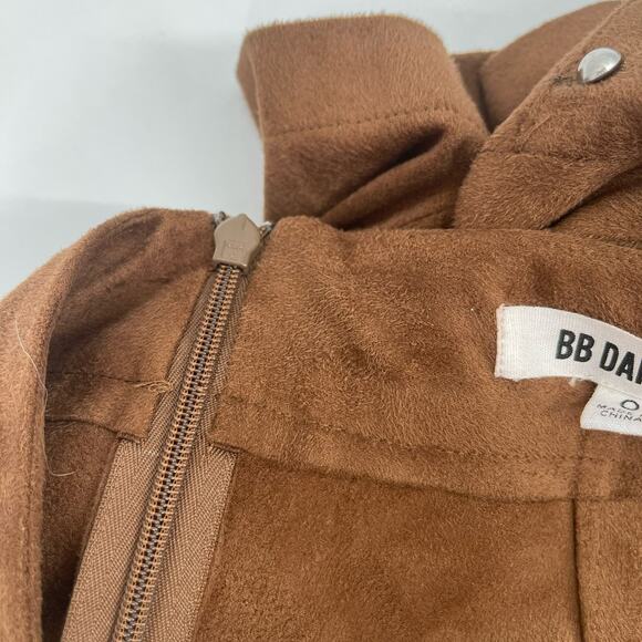 BB DAKOTA Skirt Size 0 Faux Suede Steve Madden Country Western Cowgirl Cowboy - Picture 7 of 16